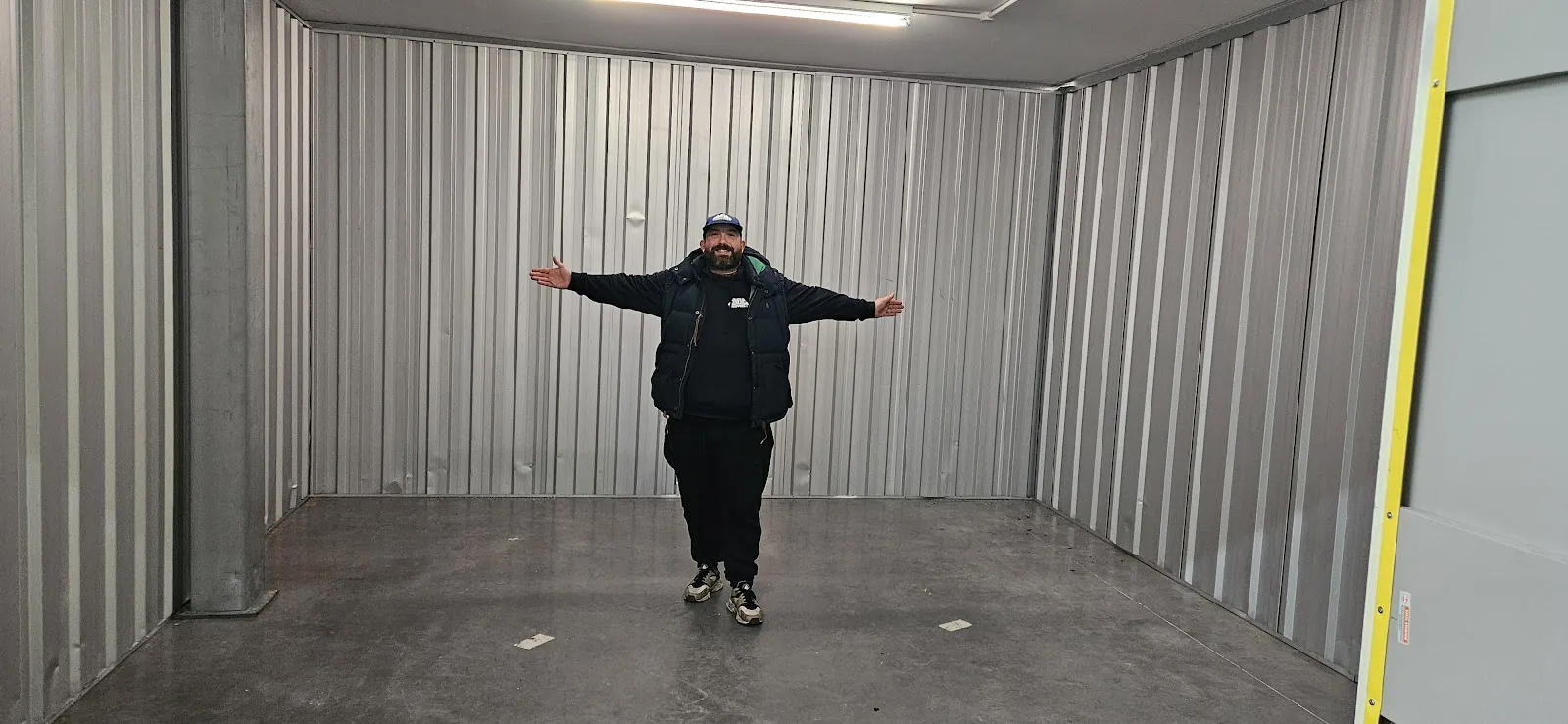 Storage unit – Big Yellow Ealing, where the crew are based – MV Movers